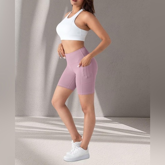 Marika Women's Lilac Bike Shorts M - Picture 3 of 11